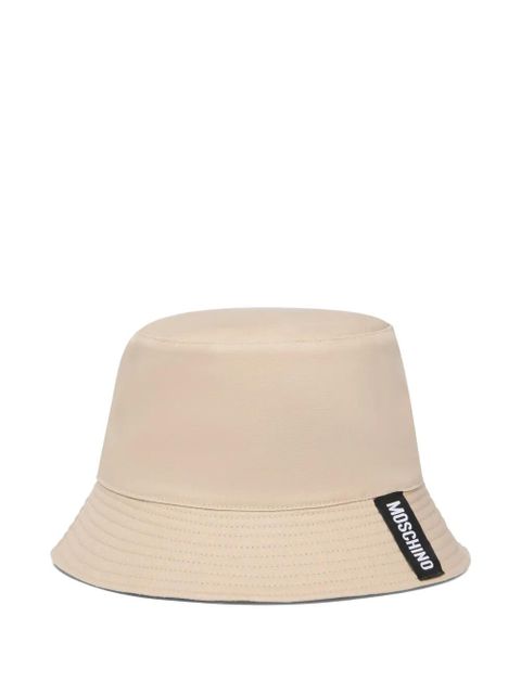 Moschino cotton bucket hat - Black - zdjęcie produktu nr 1