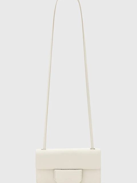 AllSaints torebka skórzana ANN kolor biały W122XC - zdjęcie produktu nr 1