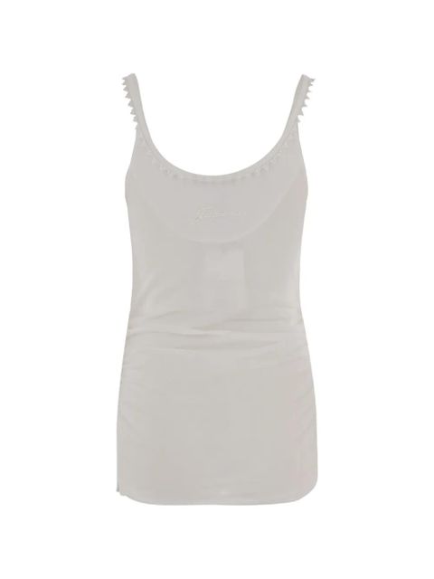 Jacquemus scallop sleeveless top - White - zdjęcie produktu nr 2