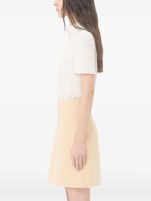 Valentino Garavani georgette top - White