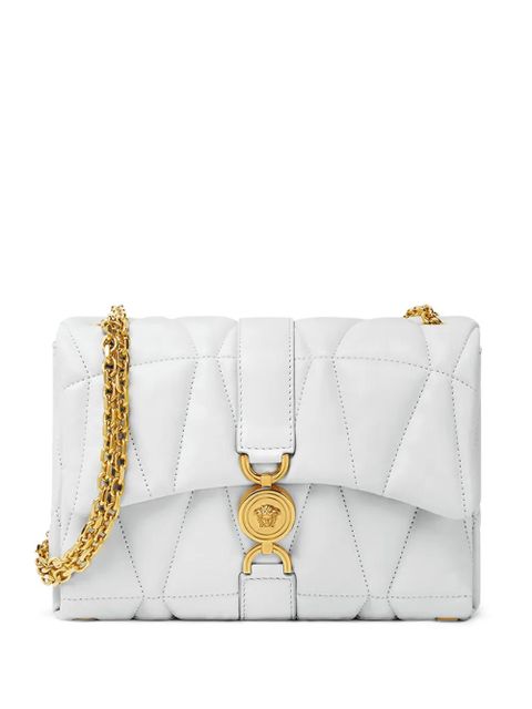 Versace Kleio quilted shoulder bag - White - zdjęcie produktu nr 1