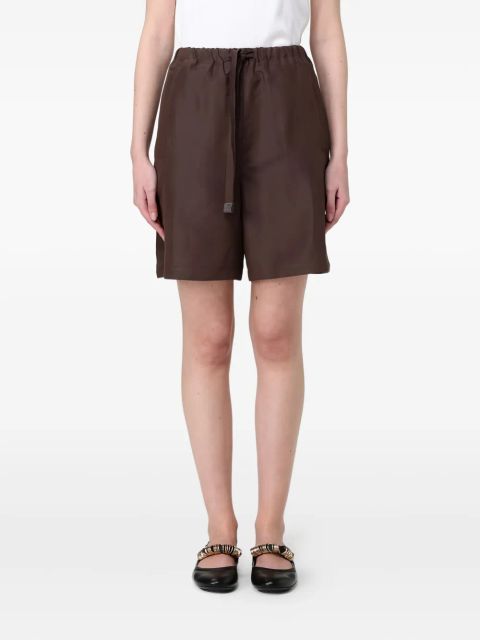 ISABEL MARANT drawstring-waist shorts - Brown
