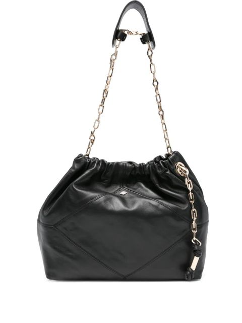 Ba&Sh June chain-strap leather shoulder bag - Black - zdjęcie produktu nr 1