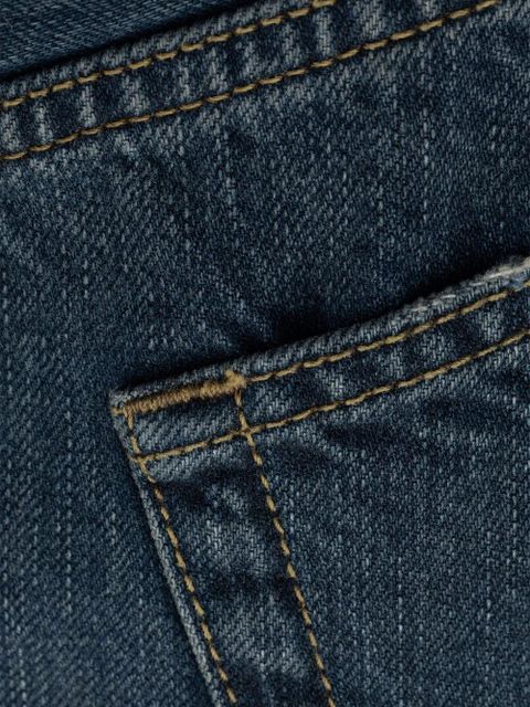 Balenciaga denim maxi skirt - Blue