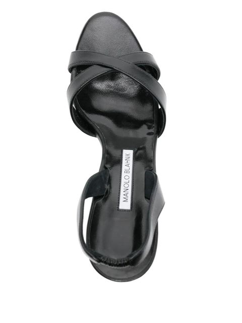 Manolo Blahnik 90mm slingback sandals - Black