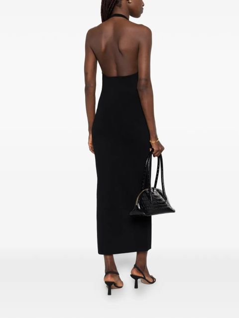 TOTEME halterneck midi dress - Black - zdjęcie produktu nr 2