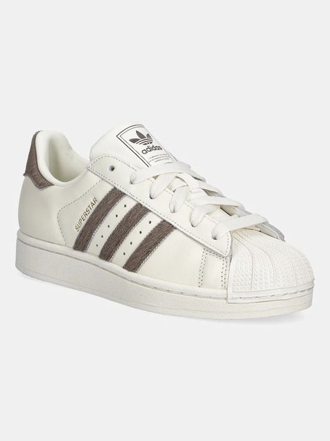 adidas Originals sneakersy skórzane Superstar II damskie kolor beżowy KI3575 - zdjęcie produktu nr 1
