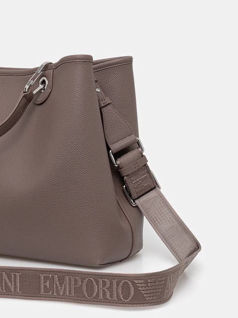 Emporio Armani torebka kolor brązowy EW000360 AF12036