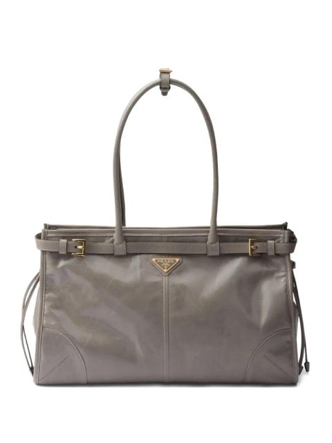 Prada large Bonnie tote bag - Grey - zdjęcie produktu nr 1