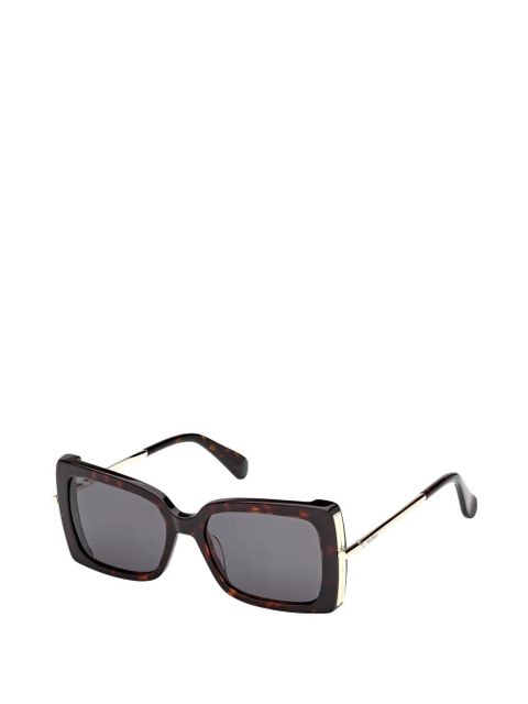 Max Mara Eyewear square-frame sunglasses - Brown - zdjęcie produktu nr 2