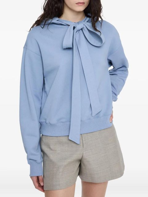 JW Anderson organic cotton hoodie - Blue