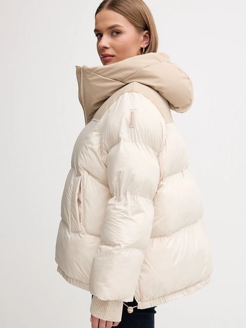 Bomboogie kurtka NAGOYA kolor beżowy zimowa GW7524TNF5