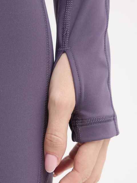 adidas by Stella McCartney longsleeve treningowy TrueStrenght kolor fioletowy IW6370