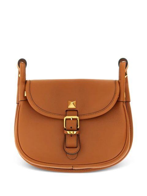 Valentino Garavani small Flaneuse stud cross-body bag - Brown - zdjęcie produktu nr 1