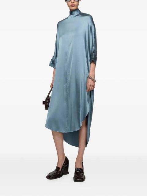 Acne Studios satin tunic dress - Blue - zdjęcie produktu nr 2