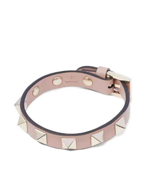 Valentino Garavani Rockstud leather bracelet - Neutrals - zdjęcie produktu nr 2