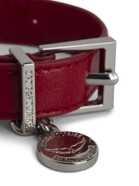Zadig&Voltaire Sunny leather bracelet - Red - zdjęcie produktu nr 2
