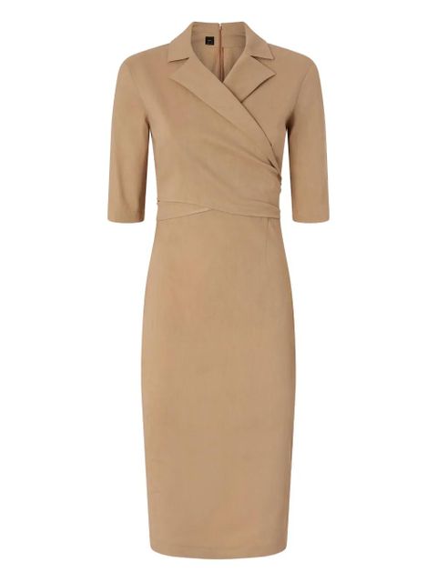 PINKO belted-wrap dress - Neutrals - zdjęcie produktu nr 1