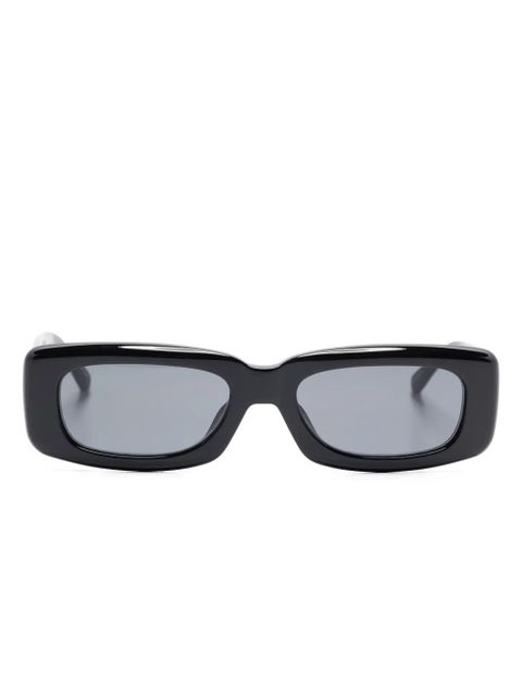 The Attico x Linda Farrow Mini Marfa sunglasses - Black - zdjęcie produktu nr 1