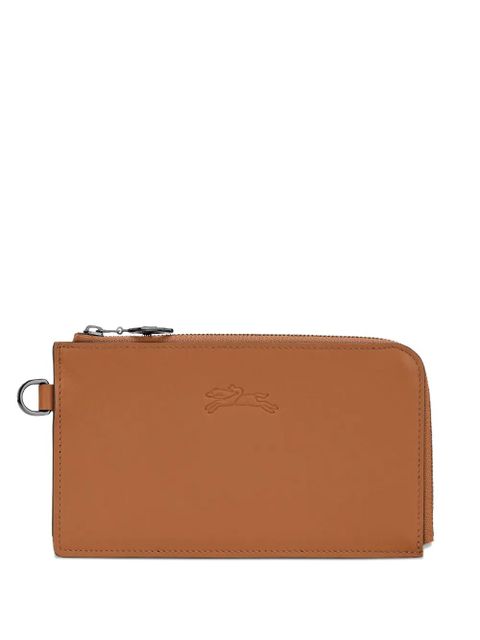 Longchamp Le Pliage Xtra embossed zip pouch - Brown - zdjęcie produktu nr 1