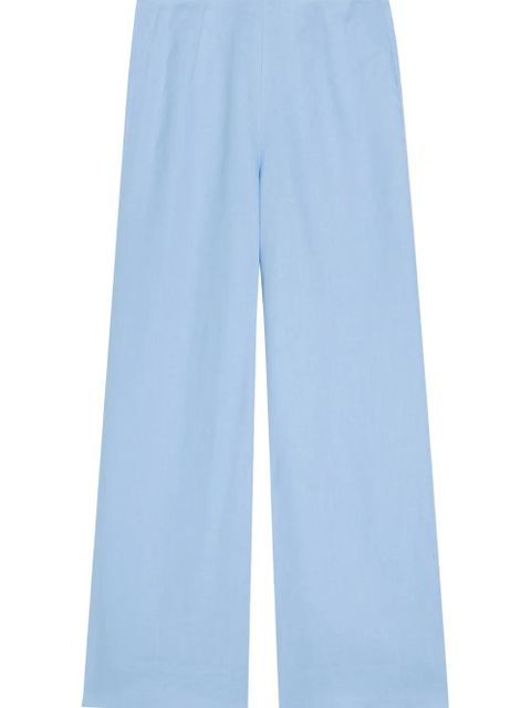 Faithfull the Brand Syna wide leg trousers - Blue - zdjęcie produktu nr 2