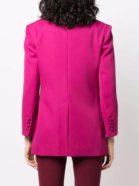 Lanvin cropped sleeve blazer - Pink