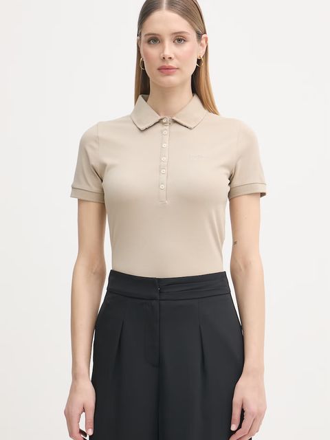 Barbour polo damskie bawełniane z elastanem - zdjęcie produktu nr 2