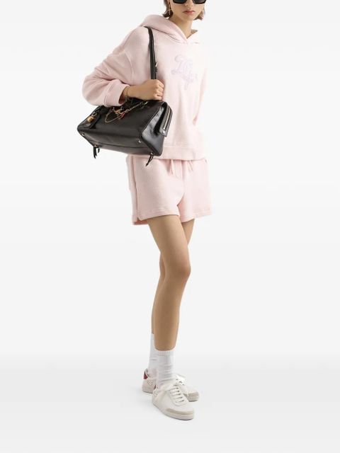 Dolce & Gabbana drawstring embroidered-detail shorts - Pink - zdjęcie produktu nr 2