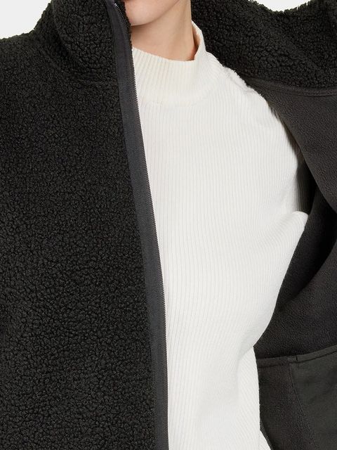 Didriksons bluza MELLA damska kolor czarny gładka 505446