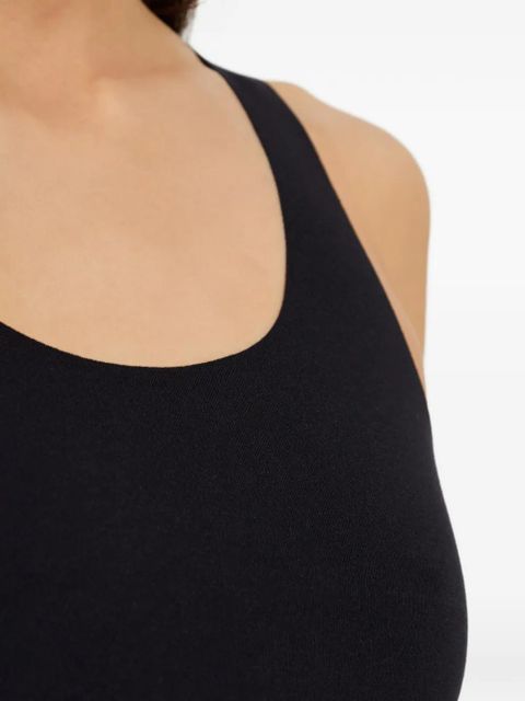 MM6 Maison Margiela scoop-neck tank top - Black