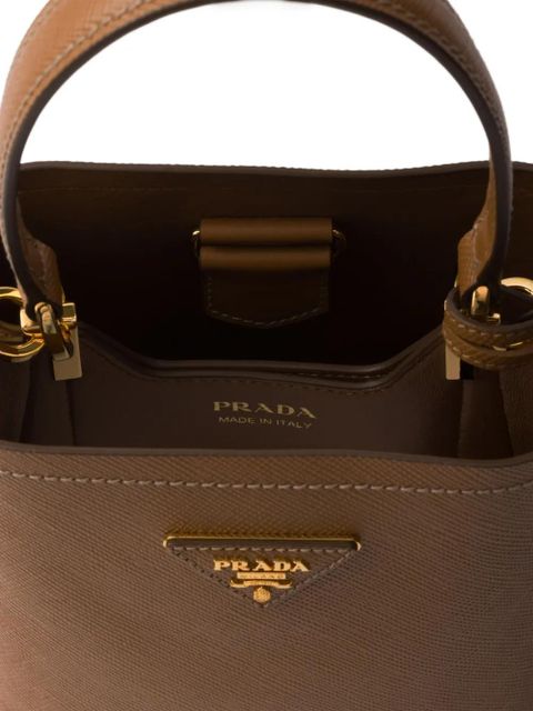 Prada mini Panier bucket bag - Brown