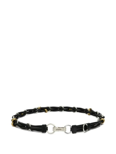 ISABEL MARANT Mina belt - Black - zdjęcie produktu nr 1