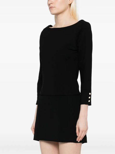 Reformation Jalen top - Black