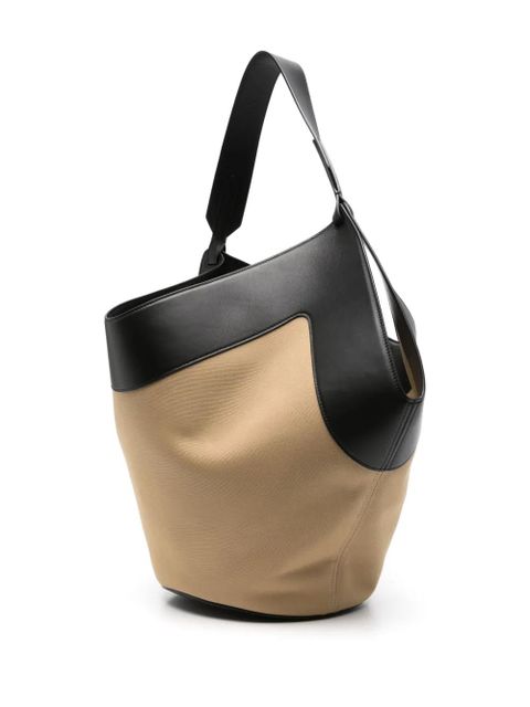 KHAITE medium Lotus tote bag - Black