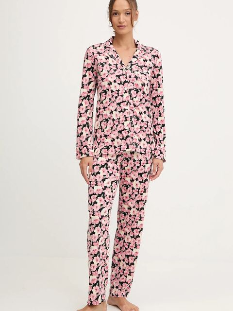 Lauren Ralph Lauren piżama damska kolor różowy ILN92440 - zdjęcie produktu nr 1