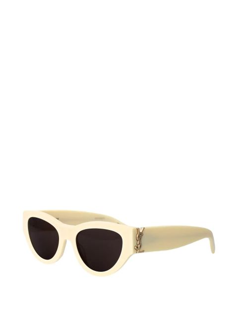 Saint Laurent cat-eye frame sunglasses - Neutrals - zdjęcie produktu nr 2