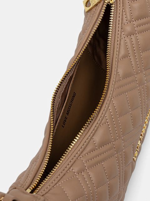 Love Moschino torebka kolor beżowy JC4142PP0NLA0104