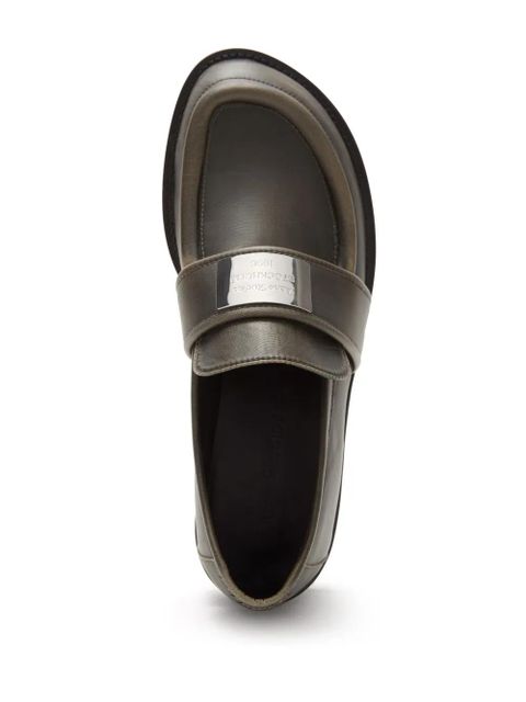 Acne Studios leather loafers - Brown