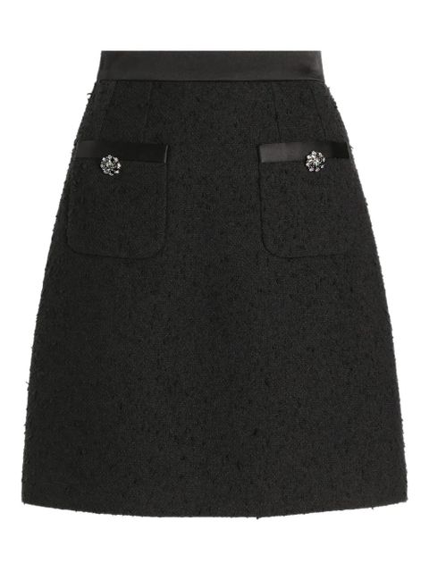 Dolce & Gabbana Rachel tweed mini skirt - Black - zdjęcie produktu nr 1
