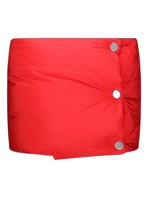 Sportmax buttoned padded scarf - Red - zdjęcie produktu nr 1