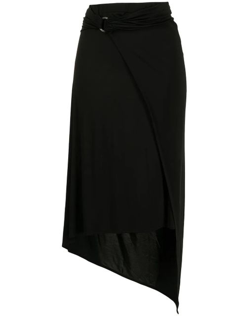 Rabanne belted-waist skirt - Black - zdjęcie produktu nr 1