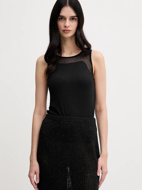 Sisley top kolor czarny 3Y61LH00Z