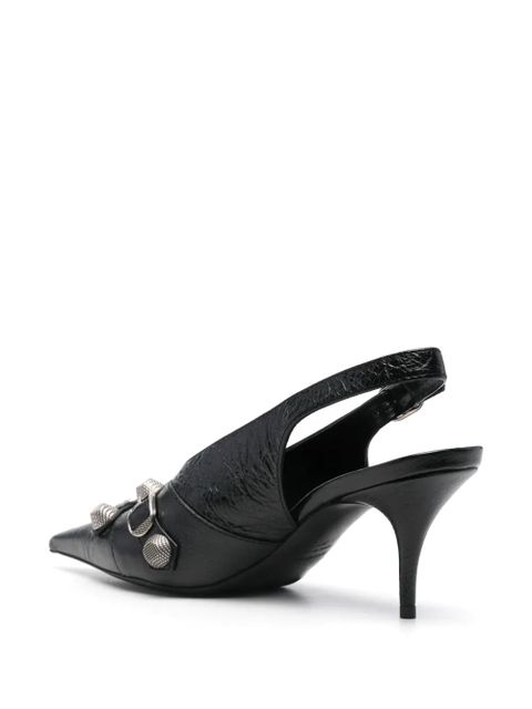Balenciaga Cagole 70mm slingback pumps - Black