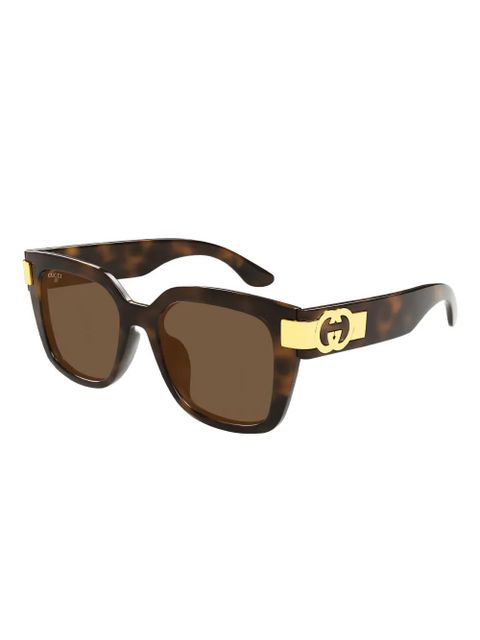 Gucci Eyewear square-frame sunglasses - Brown - zdjęcie produktu nr 2