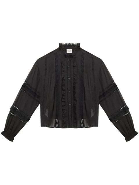 MARANT ÉTOILE Valda shirt - Black - zdjęcie produktu nr 1