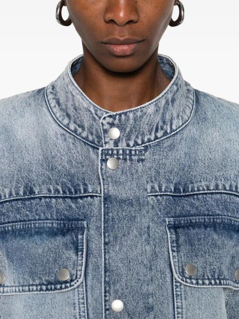 MM6 Maison Margiela pocket band jacket - Blue