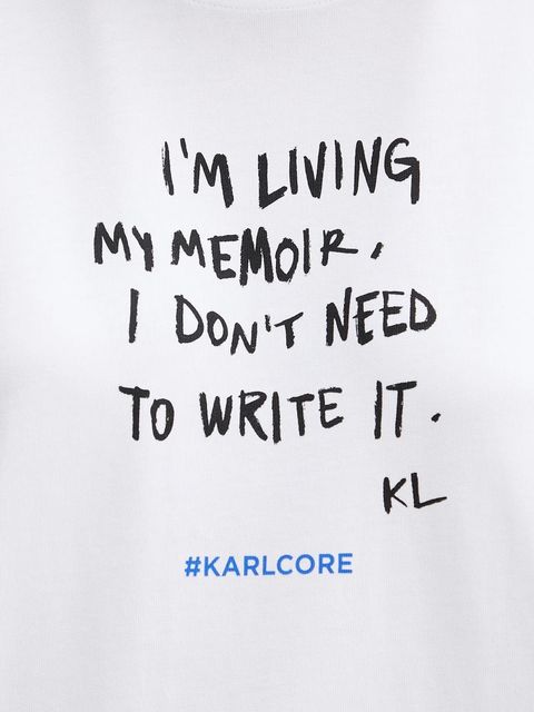 Karl Lagerfeld Jeans t-shirt bawełniany damski kolor biały A4W17009 - zdjęcie produktu nr 2