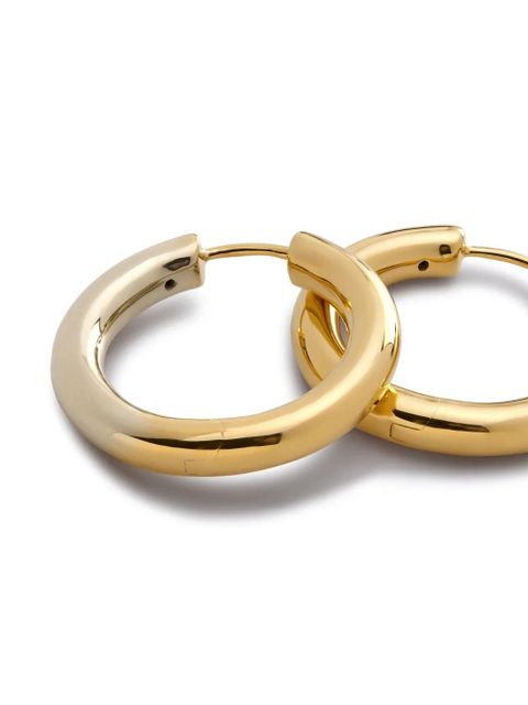 Monica Vinader Essential medium hoop earrings - Gold - zdjęcie produktu nr 2