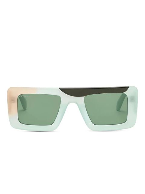 Off-White Seattle square sunglasses - Blue