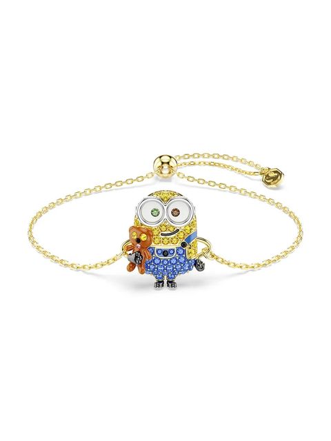 Swarovski bransoletka damska pozłacana kryształ Swarovski MINIONS - zdjęcie produktu nr 2